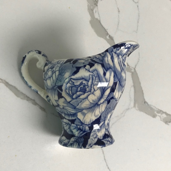 Myott and Son Vintage China Creamer Pitcher Bermuda Pattern Made in England - Picture 6 of 6